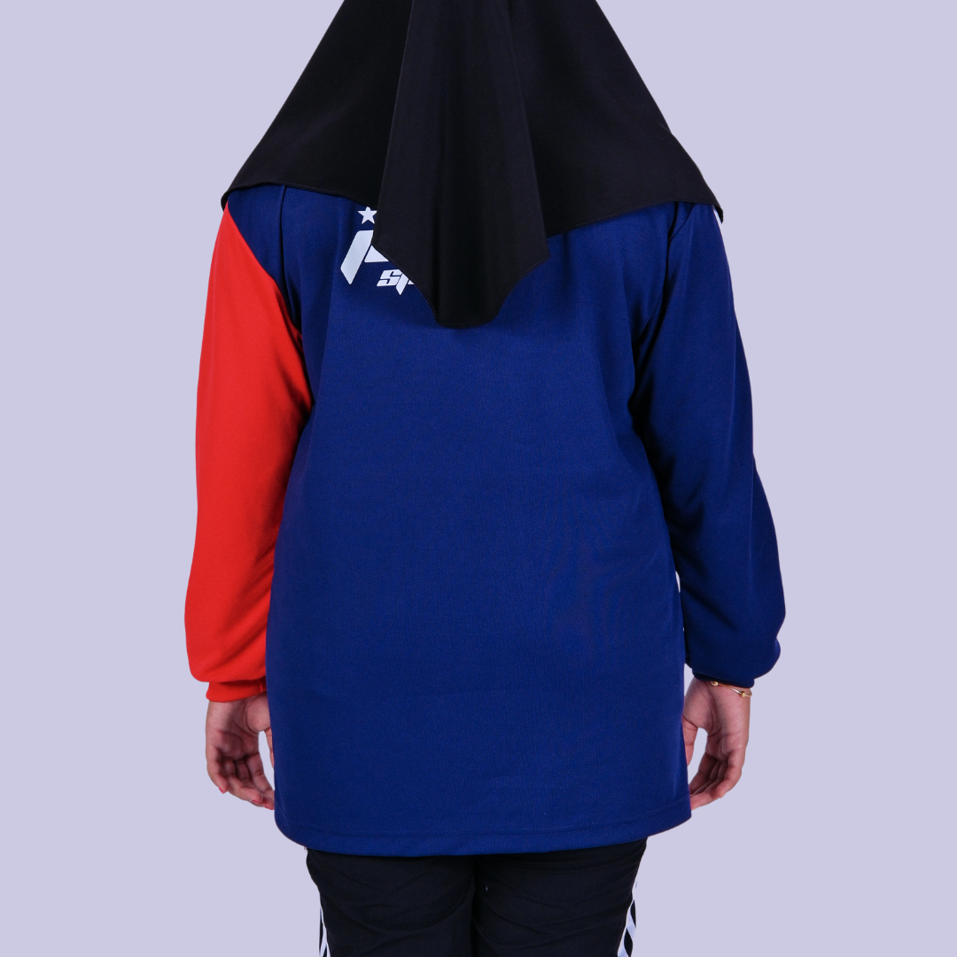 Dewasa Round Neck Lengan Panjang