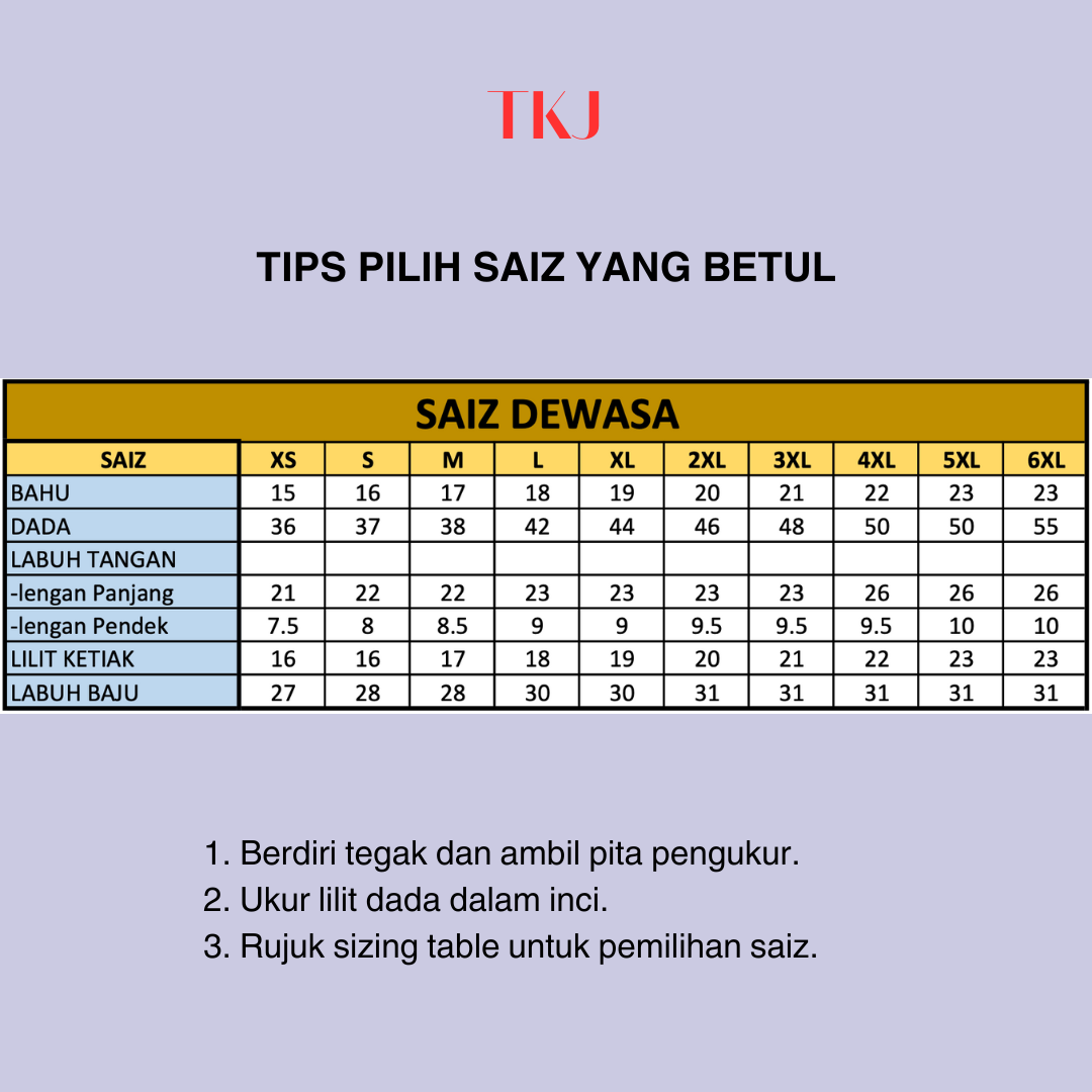 Dewasa Kolar Lengan Panjang